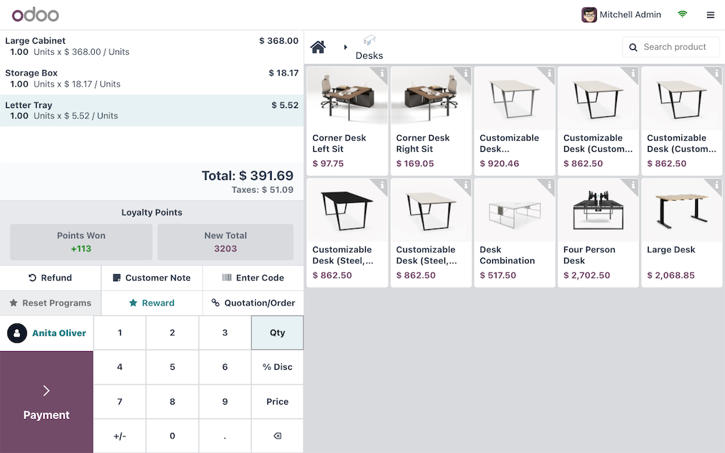 Odoo Punto de venta (opcional Avanzado)